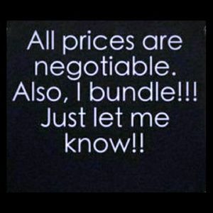 Anything in my closet!